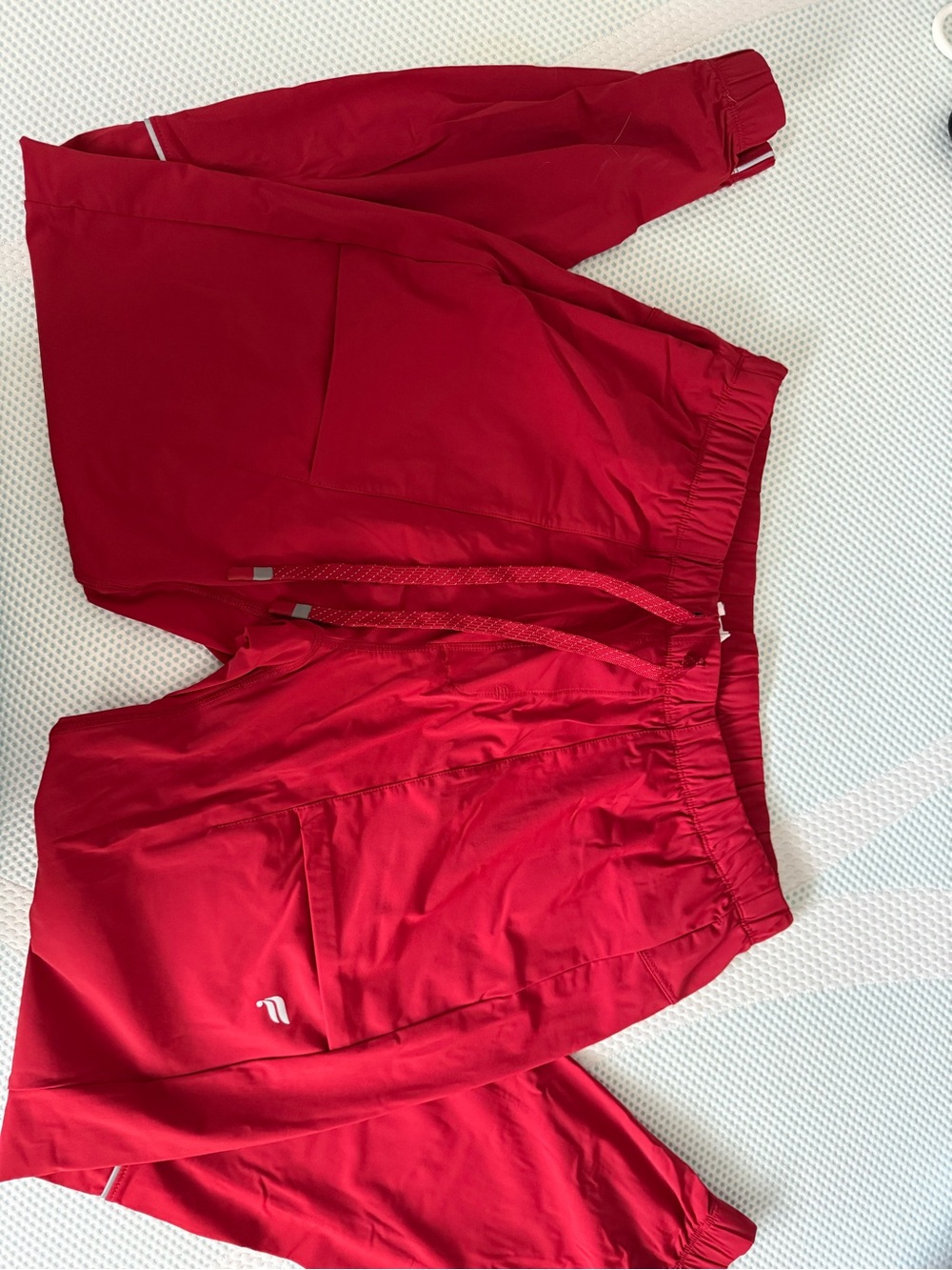 Fabletics Red Men's Jogger Sweatpants